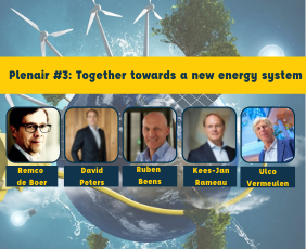 Plenair programma bekend: Together towards a new energysystem Plenair programma bekend: Together towards a new energysystem